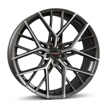 Borbet 8x18 5/108 ET45 titan polished matt