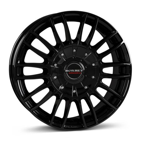 Borbet 9x20 6/120 ET51 black glossy