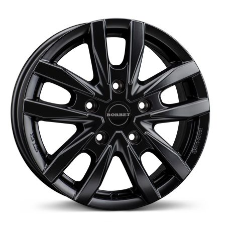 Borbet 6x16 5/130 ET68 Black matt
