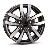 Borbet 6.5x16 5/130 ET66 mistral anthracite glossy polished