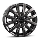 Borbet 6.5x16 6/130 ET62 mistral anthracite glossy