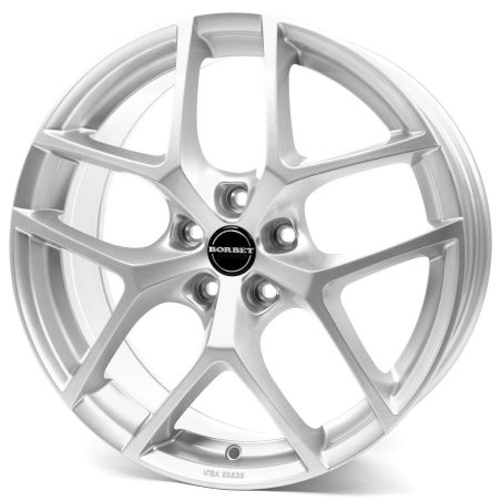 Borbet 7.5x17 5/114.3 ET47 Crystal Silver