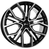 Brock 8.5x20 5/127 ET50 Schwarz Glanz Voll-Poliert (SGVP)