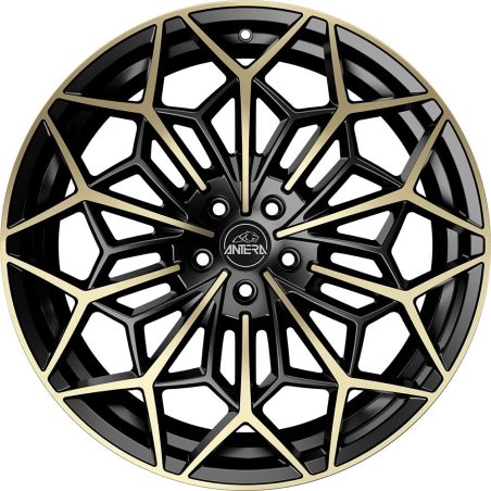 Antera 8.5x21 5/112 ET35 Piano Black Champagne