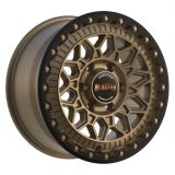 Fondmetal 9x20 6/139.7 ET48 Matt Braun Black Lip