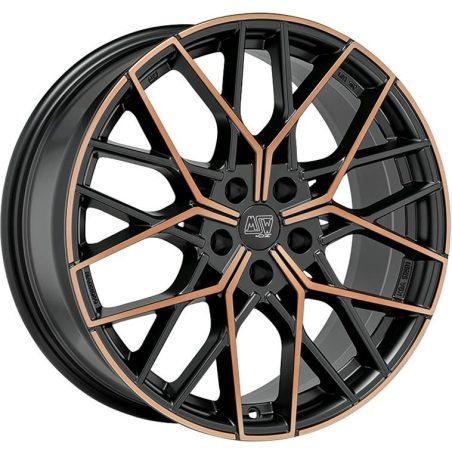 MSW 8x19 5/112 ET45 Matt Black Copper Fp