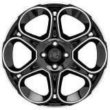 MSW 7x17 5/114.3 ET32 Gloss Black Full Polished