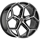 MSW 10.5x22 5/112 ET19 Gloss Black Full Polished