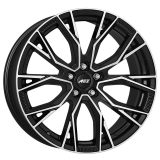 AEZ 9.5x21 5/130 ET63 Black/polished