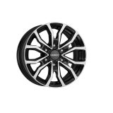 Dezent 7.5x19 6/120 ET52 Black/polished
