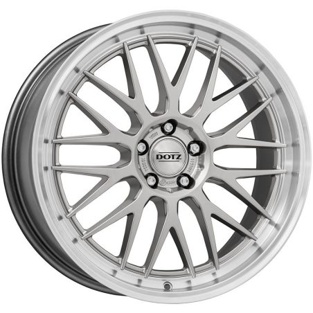 Dotz 8x17 5/112 ET46 Silver/polished lip