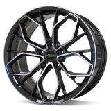 Venue 8.5x19 5/114 ET35 Black Polished