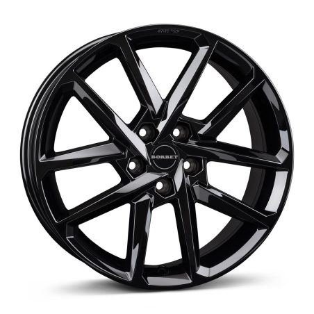 Borbet 7.5x17 5/108 ET42 black glossy