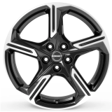 Borbet 7.5x18 5/112 ET40 black polished glossy
