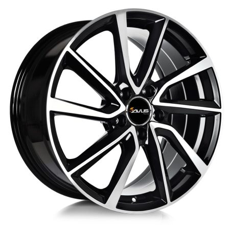 Avus 8x19 5/112 ET32 Black Polished
