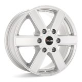 Avus 7x17 6/130 ET50 Hyper Silver