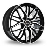Avus 8x18 5/120 ET45 Black Polished