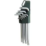SATA Torx-võtmed auguga, 9 osa T10–T50 | HL Autoosad