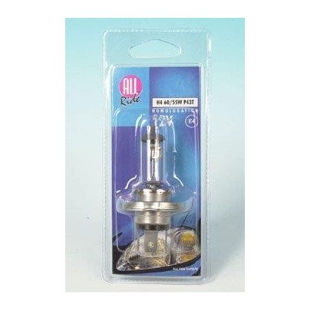 All-Ride H4 12 V, 60/55 W, P43t, valge | HL Autoosad
