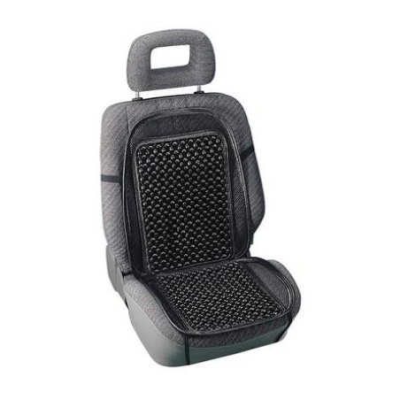 Lampa puukuulidega istmekate, 1 tk, must | HL Autoosad