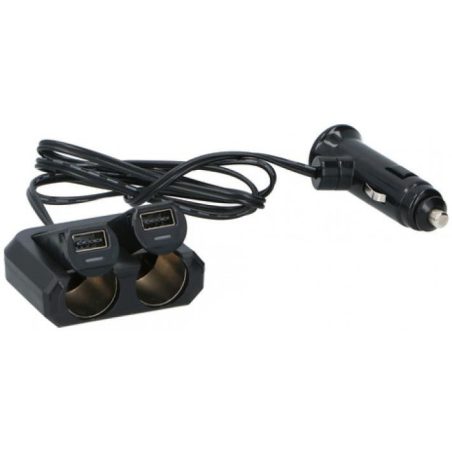 Laadija 2 USB + 2 sigaretisüütajapesa 4,8 A | HL Autoosad