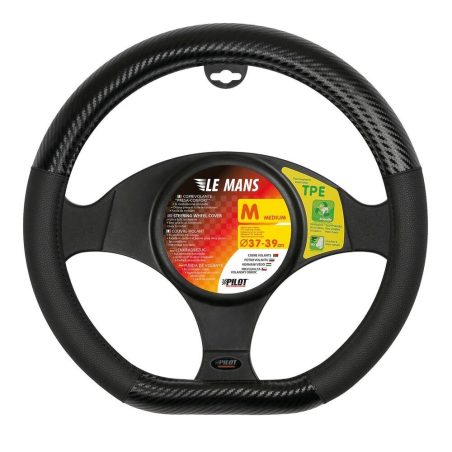 Lampa nahast roolikate LeMans, Ø 37/39 cm, must | HL Autoosad