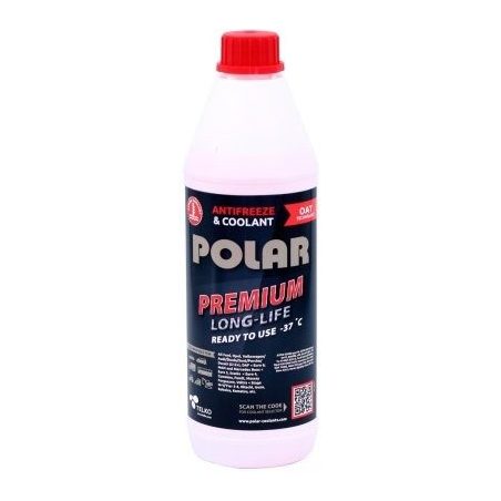 Polar jahutusvedelik 1 L-37C punane | HL Autoosad