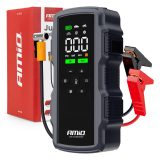 AMiO käivitusabi 4in1 käivitusabi/LED/kompressor/akupank 12 V 17 Ah 900 A 05126