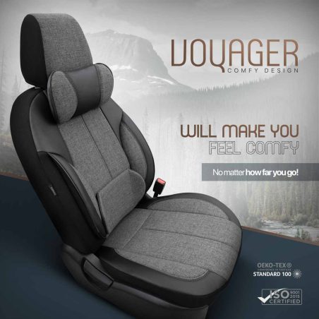 Amio OTOM Voyager 102 istmekatted, Smoked | HL Autoosad