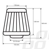 AMiO koonusfilter AF_Black toode 02546