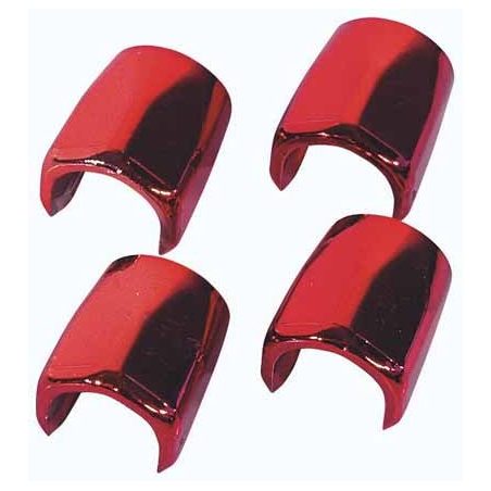Tuuningkate vooliku/toru otsaklambrile 10 mm, punane, 4 tk toode 73252