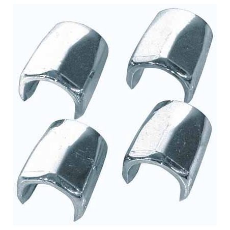 Tuuningkate vooliku/toru otsaklambrile 10 mm, kroom, 4 tk toode 73250