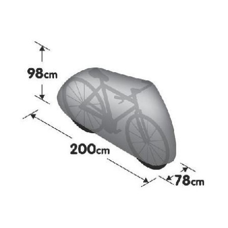 Lampa jalgratta kate 200 x 98 x 78 cm | HL Autoosad